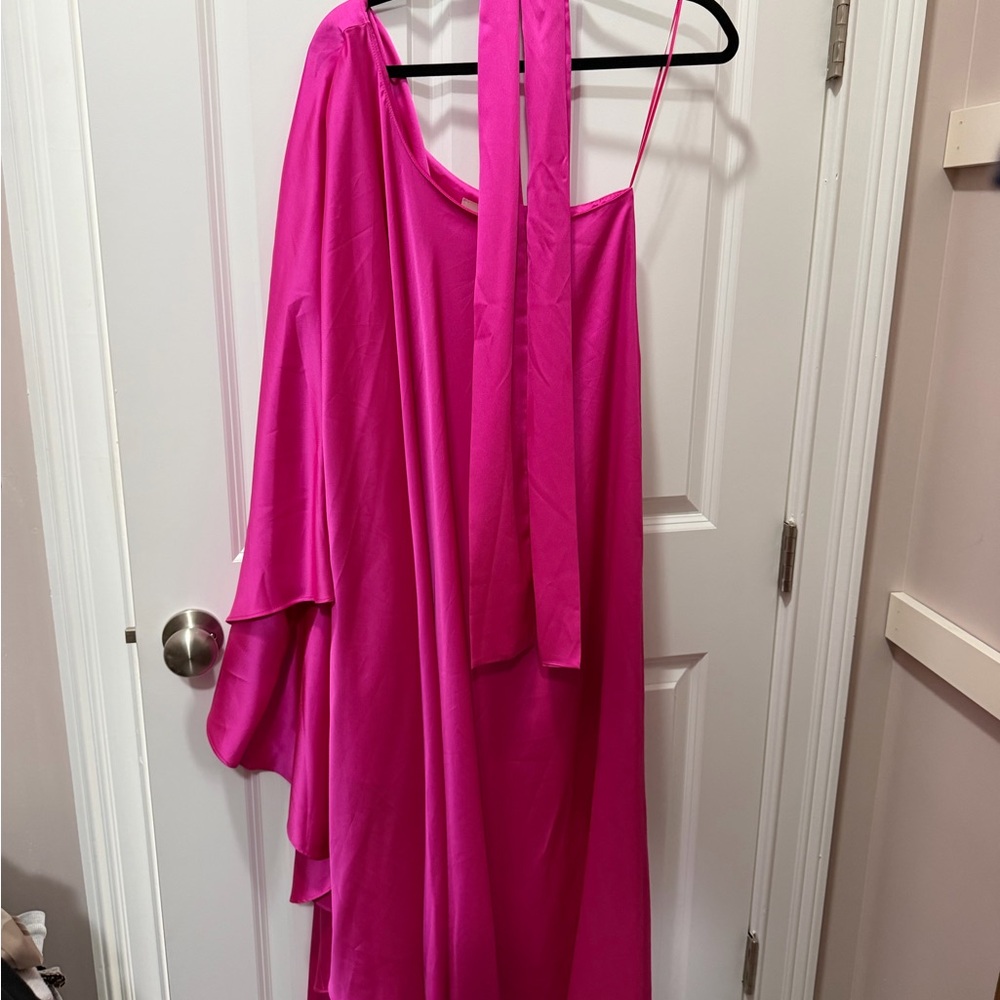 Show Me Your MuMu Bright Pink Dress